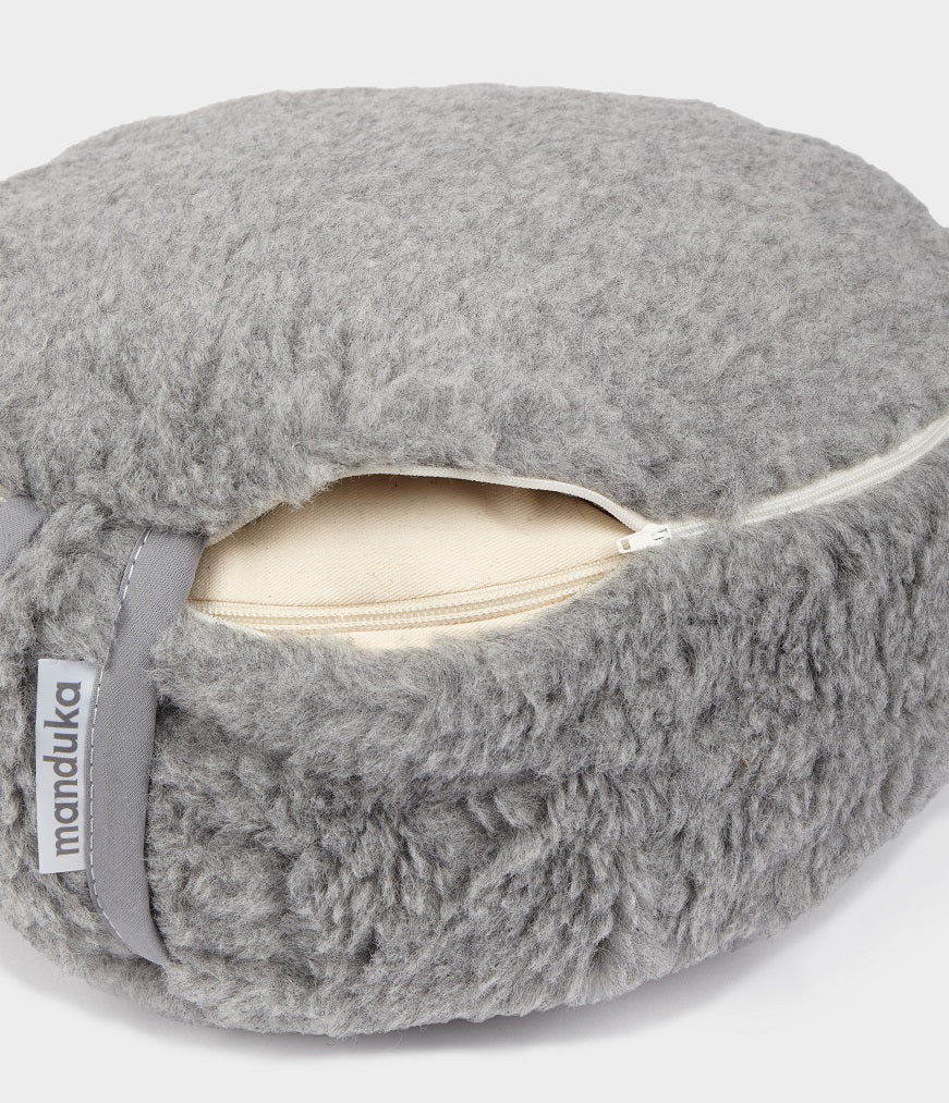 Merino Wool Meditation Cushion - Image 9